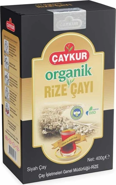 Çaykur Organik Rize Çayı 400 Gr x 4 ADET