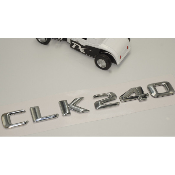 Benz CLK 240 Bagaj Krom Metal 3M 3D Yazı Logo - 3