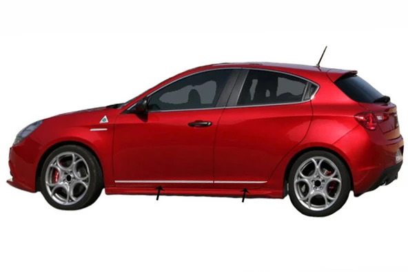 OMSA Alfa Romeo Gıulıetta HB Krom Yan Kapı Çıtası 4 Parça 2012-2020 Arası ürün görseli 1