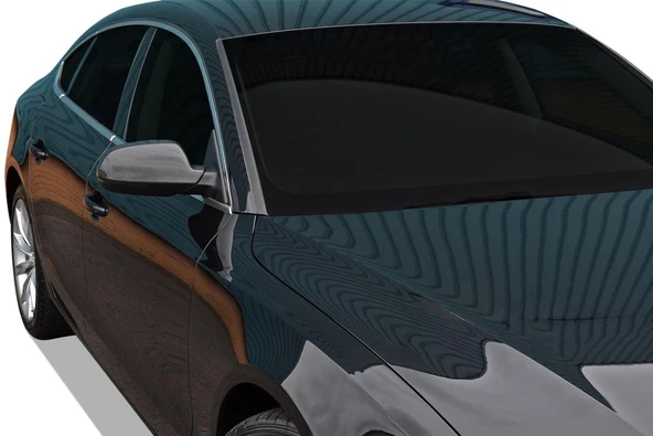 Audi A3 8P Karbon Ayna Kapağı 2 Parça 2004-2007 Arası - 5