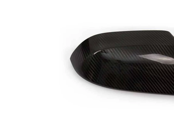 Audi A3 8P Karbon Ayna Kapağı 2 Parça 2004-2007 Arası - 2