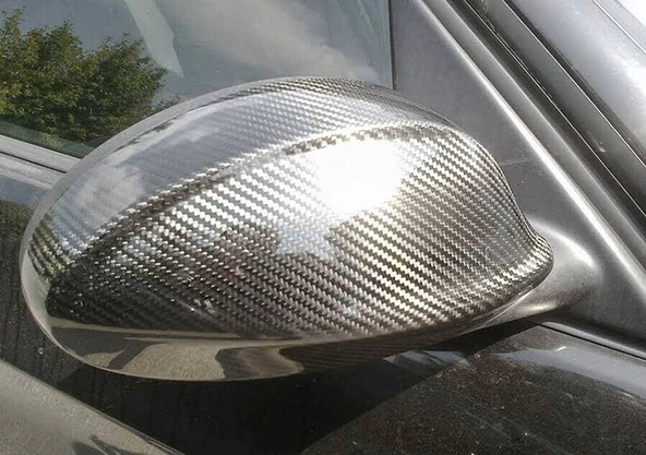 OMSA BMW E90 Karbon Ayna Kapağı 2 Parça 2005-2009 Arası - Resim 3