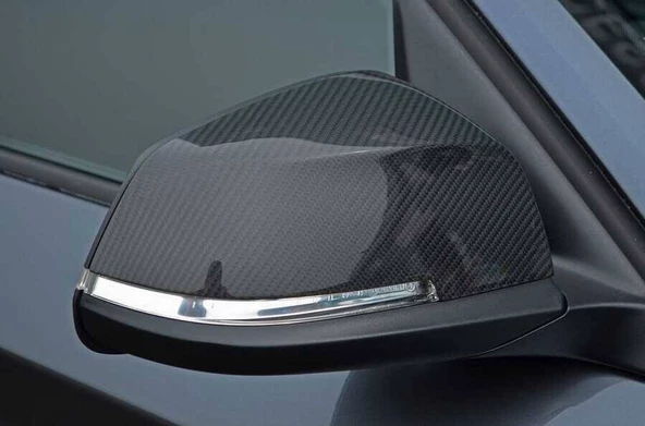 BMW F30 3 Serisi Karbon Ayna Kapağı 2 Parça 2012 ve Sonrası - 4