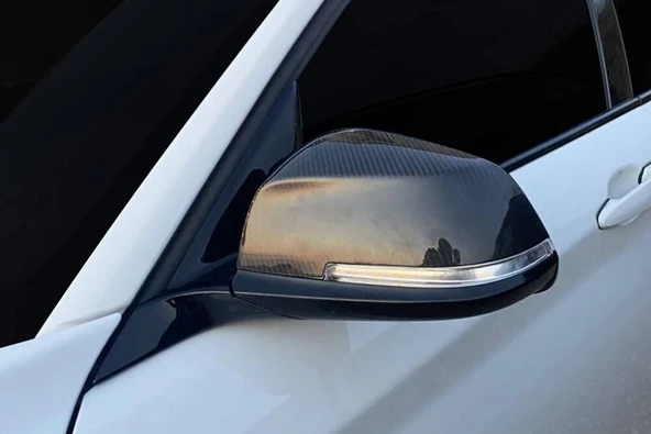 OMSA Bmw F20 1 Serisi Karbon Ayna Kapağı 2 Parça 2011 ve Sonrası - Resim 4