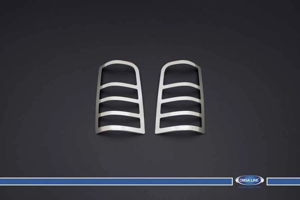 OMSA Citroen Berlingo 1 Krom Stop Çerçevesi 2 Parça 1996-2008 Arası ürün görseli 1