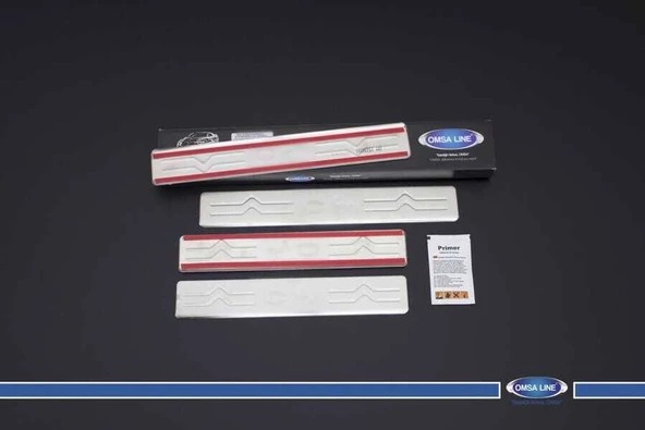 OMSA Citroen C4 Krom Kapı Eşiği 4 Parça 2010-2020 Arası - Resim 2