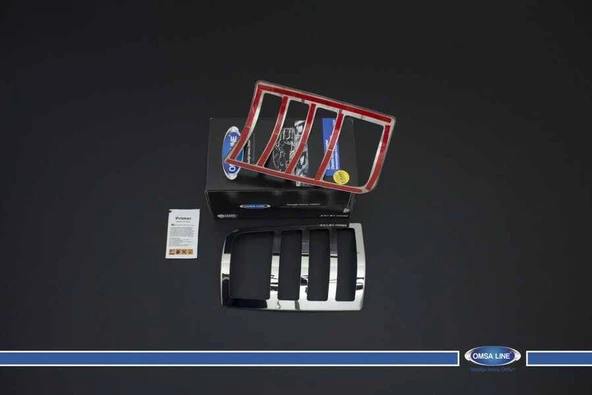 OMSA Citroen Berlingo 1 Krom Stop Çerçevesi 2 Parça 1996-2008 Arası - Resim 3