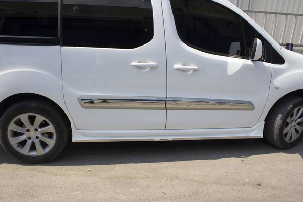 OMSA Citroen Berlingo 2 Krom Yan Kapı Çıtası 4 Parça 2008-2018 Arası - 4