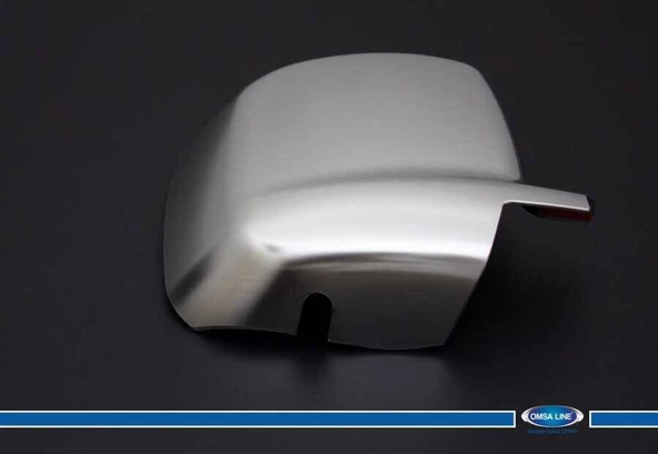 OMSA Citroen Nemo Saten Krom Ayna Kapağı 2 Parça Abs 2007-2016 Arası - 3