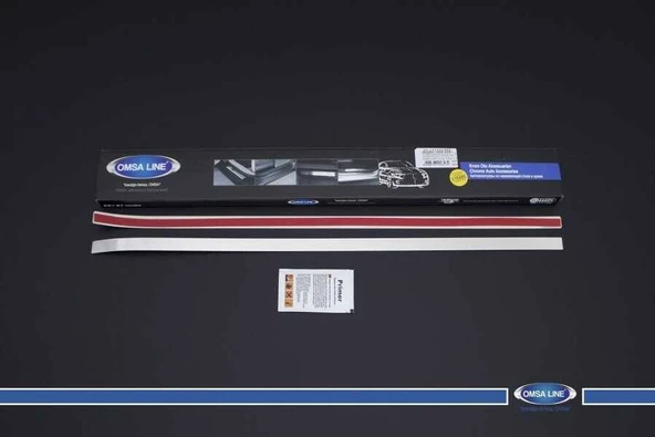 OMSA Citroen Berlingo 2 Krom Sürgülü Kapı Çıtası 2 Parça 2008-2018 Arası - Resim 2