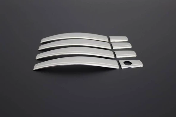 OMSA Chevrolet Aveo Krom Deco Kapı Kolu 4 Kapı Desenli 2011-2020 Arası - 3