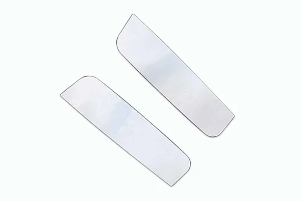 OMSA Citroen C5 Aircross Krom Spoiler Çıtası 2 Parça 2017 ve Sonrası - 2