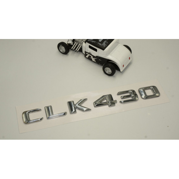 Benz CLK 430 Bagaj Krom Metal 3M 3D Yazı Logo - 2