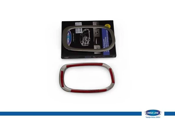 OMSA Jeep Renegade Siyah Krom Reflektör Çerçevesi 2 Parça 2014 ve Sonrası - Resim 3