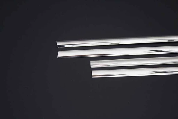 OMSA Dacia Sandero Stepway HB Krom Cam Alt Çıtası 4 Parça 2012-2020 Arası - Resim 2