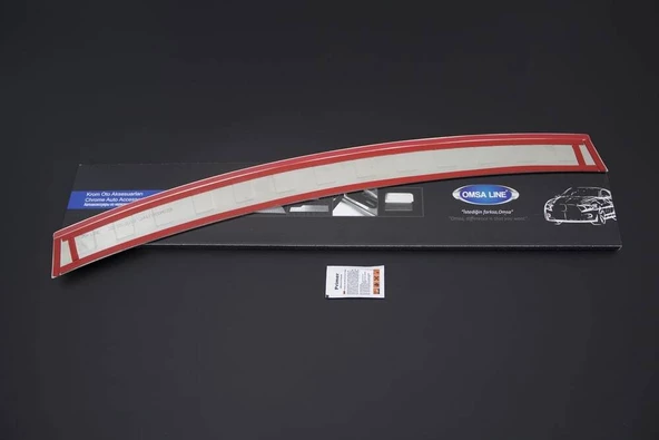OMSA Dacia Lodgy Krom Arka Tampon Eşiği 2012 ve Sonrası - 2