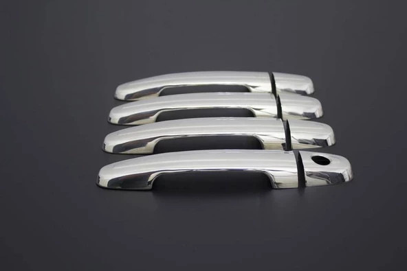 OMSA Daihatsu Sirion Krom Kapı Kolu 4 Kapı 8 Parça Tek Delik 2005-2009 Arası - Resim 3