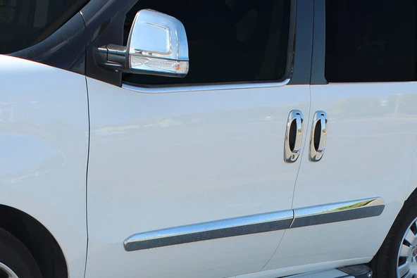OMSA Fiat Doblo Krom Kapı Kolu 5 Kapı 5 Parça 2010-2021 Arası - 4