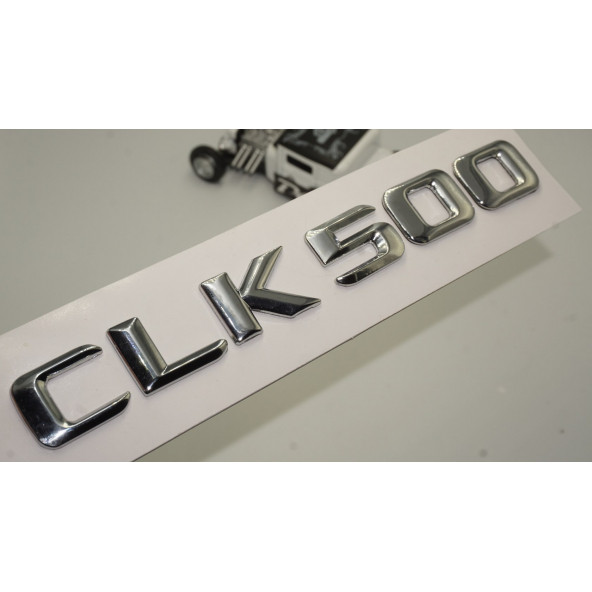 Benz CLK 500 Bagaj Krom Metal 3M 3D Yazı Logo
