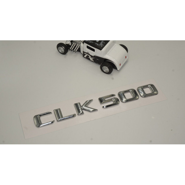 Benz CLK 500 Bagaj Krom Metal 3M 3D Yazı Logo - 2