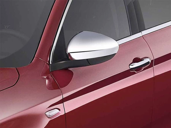 OMSA Fiat Egea Krom Ayna Kapağı 2 Parça Abs 2015 ve Sonrası - Resim 3
