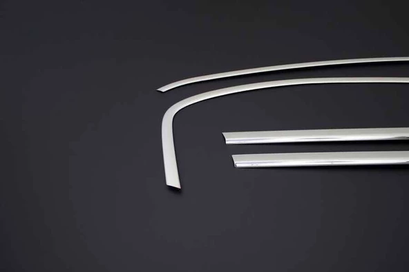 OMSA Fiat Egea Sedan HB Krom Cam Çerçevesi 8 Parça 2016 ve Sonrası - 2