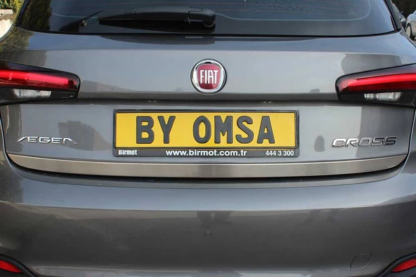 OMSA Fiat Egea Cross Krom Bagaj Alt Çıta Taşlı 2020 ve Sonrası - 2