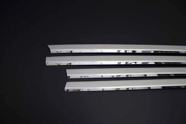 OMSA Ford Fusion Krom Cam Alt Çıtası 4 Parça 2002-2012 Arası - Resim 2