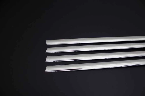 OMSA Ford Fiesta 6 HB-SD Krom Cam Alt Çıtası 2009-2017 Arası - Resim 2