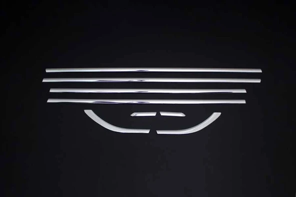 OMSA Ford Mondeo 5 Sedan Krom Cam Alt Çıtası 8 Parça 2015-2022 Arası - 1