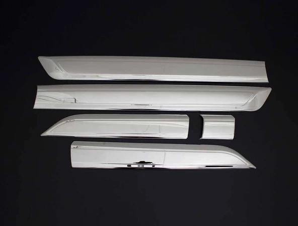 OMSA Ford Tourneo Custom Krom Yan Kapı Çıtası 5 Parça 2012-2023 Arası ürün görseli 1