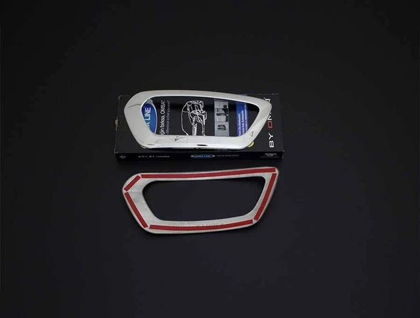 OMSA Ford Transit Krom Sis Farı Çerçevesi 2 Parça 2019 ve Sonrası - Resim 2