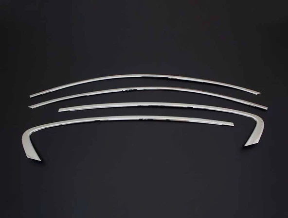 OMSA Ford Focus 4 Sedan HB Krom Cam Üst Çıtaları 4 Parça 2018 ve Sonrası