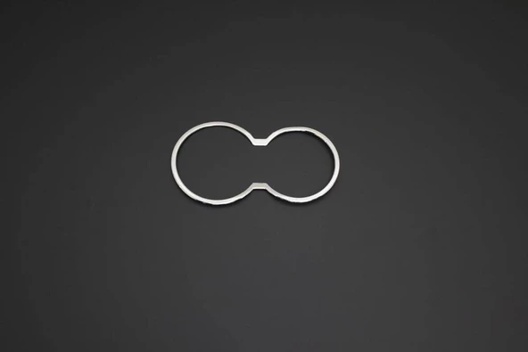 OMSA Hyundai İx35 Style Krom Bardaklık Çerçevesi 2009-2013 Arası - 2