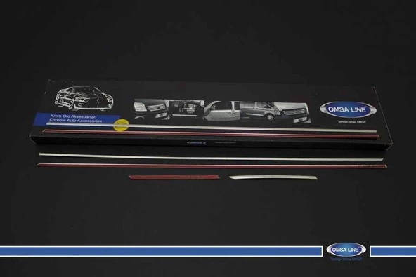 OMSA Hyundai i20 HB Krom Cam Alt Çıtası 6 Parça 2014-2020 Arası - 3