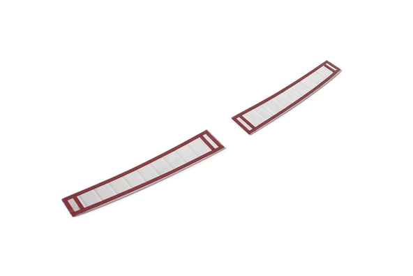 OMSA Hyundai İ20 Krom Arka Tampon Eşiği 2 Parça Taşlı 2020 ve Sonrası - Resim 2