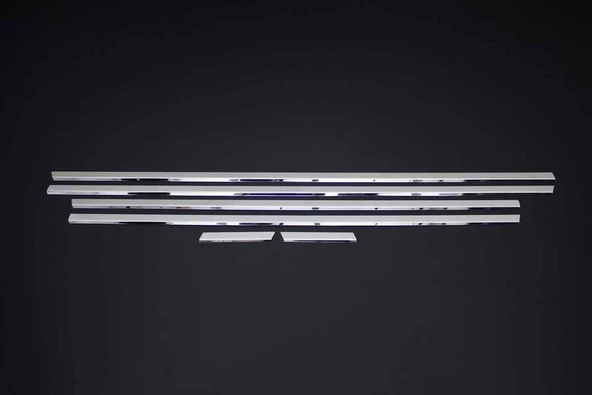 OMSA Honda Civic FD6 SD Krom Cam Alt Çıtası 6 Parça 2006-2011 Arası ürün görseli 1