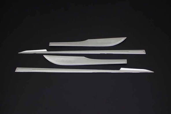 OMSA Honda Civic FC5 Krom Yan Kapı Çıtası 4 Parça 2016-2021 Arası - 3