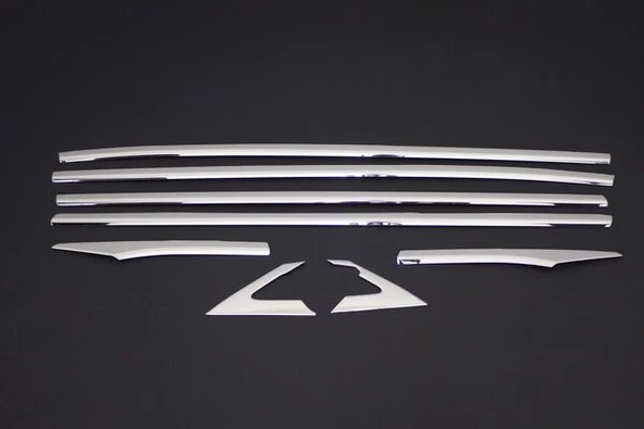 OMSA Honda Civic FC5 SD Krom Cam Alt Çıtası 8 Parça 2016-2021 Arası - 2