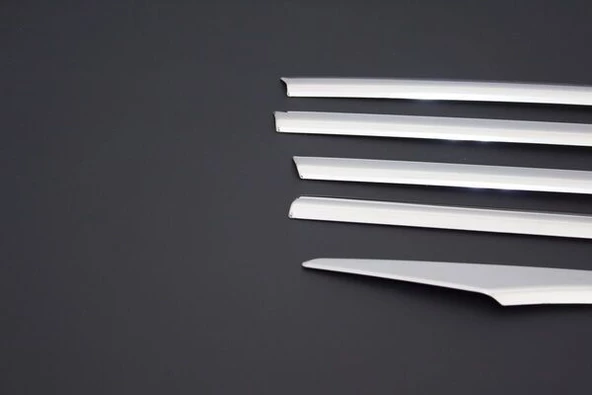 OMSA Honda Civic FC5 SD Krom Cam Alt Çıtası 8 Parça 2016-2021 Arası - 3