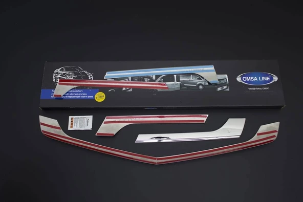 OMSA Mercedes Sprinter W906 Krom Ön Panjur 5 Parça 2014-2018 Arası - 4