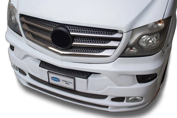 OMSA Mercedes Sprinter Siyah Krom Ön Panjur 5 Parça 2014-2018 Arası - Resim 4