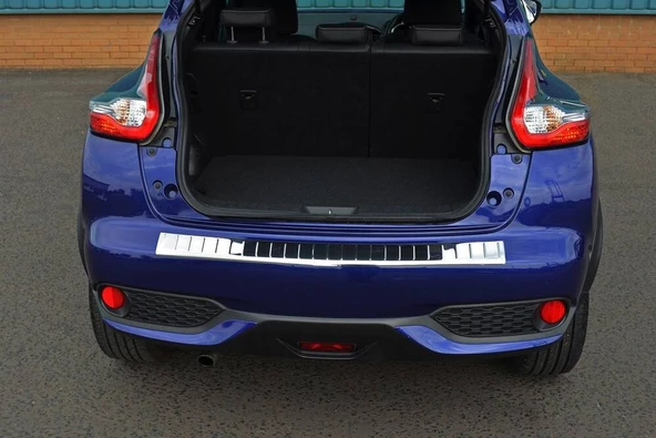 OMSA Nissan Juke Facelift Krom Arka Tampon Eşiği Taşlı 2014-2020 Arası - 2