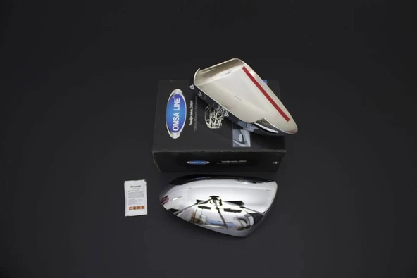 OMSA Nissan Qashqai Krom Ayna Kapağı 2 Parça Abs 2007-2014 Arası - 4
