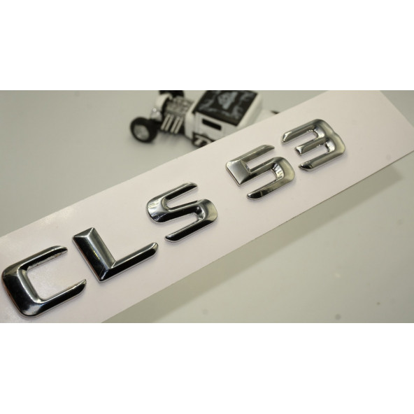 Benz CLS 53 Bagaj Krom Metal 3M 3D Yazı Logo ürün görseli