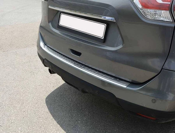 OMSA Nissan X-Trail Krom Arka Tampon Eşiği Taşlı 2014-2021 Arası - Resim 4