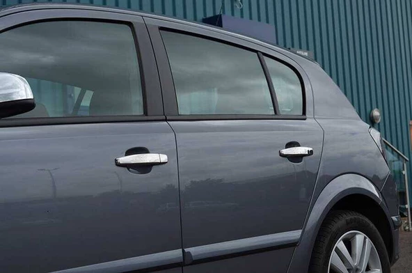 OMSA Opel Astra H HB Krom Kapı Kolu 4 Kapı Desenli 2004-2013 Arası - 3