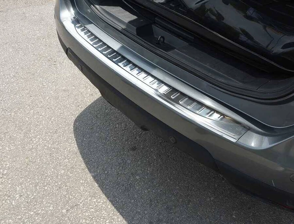 OMSA Nissan X-Trail Krom Arka Tampon Eşiği Taşlı 2014-2021 Arası - Resim 5