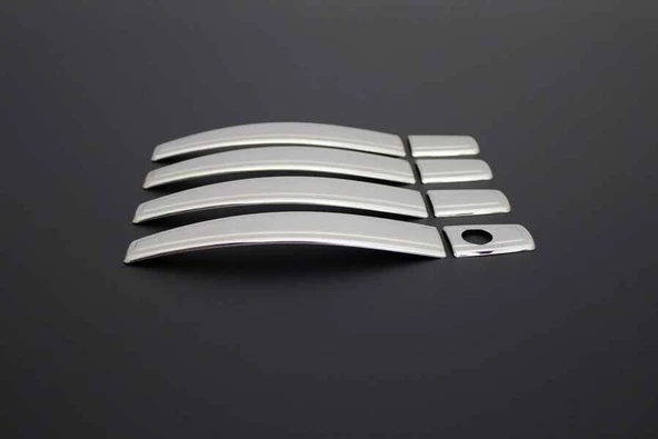 OMSA Opel Corsa D Krom Deco Kapı Kolu 4 Kapı Desenli 2006-2015 Arası - Resim 2