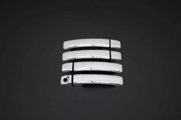 OMSA Opel Vivaro 3 Krom Kapı Kolu 4 Kapı Tek Delik 2014-2019 Arası - Resim 4